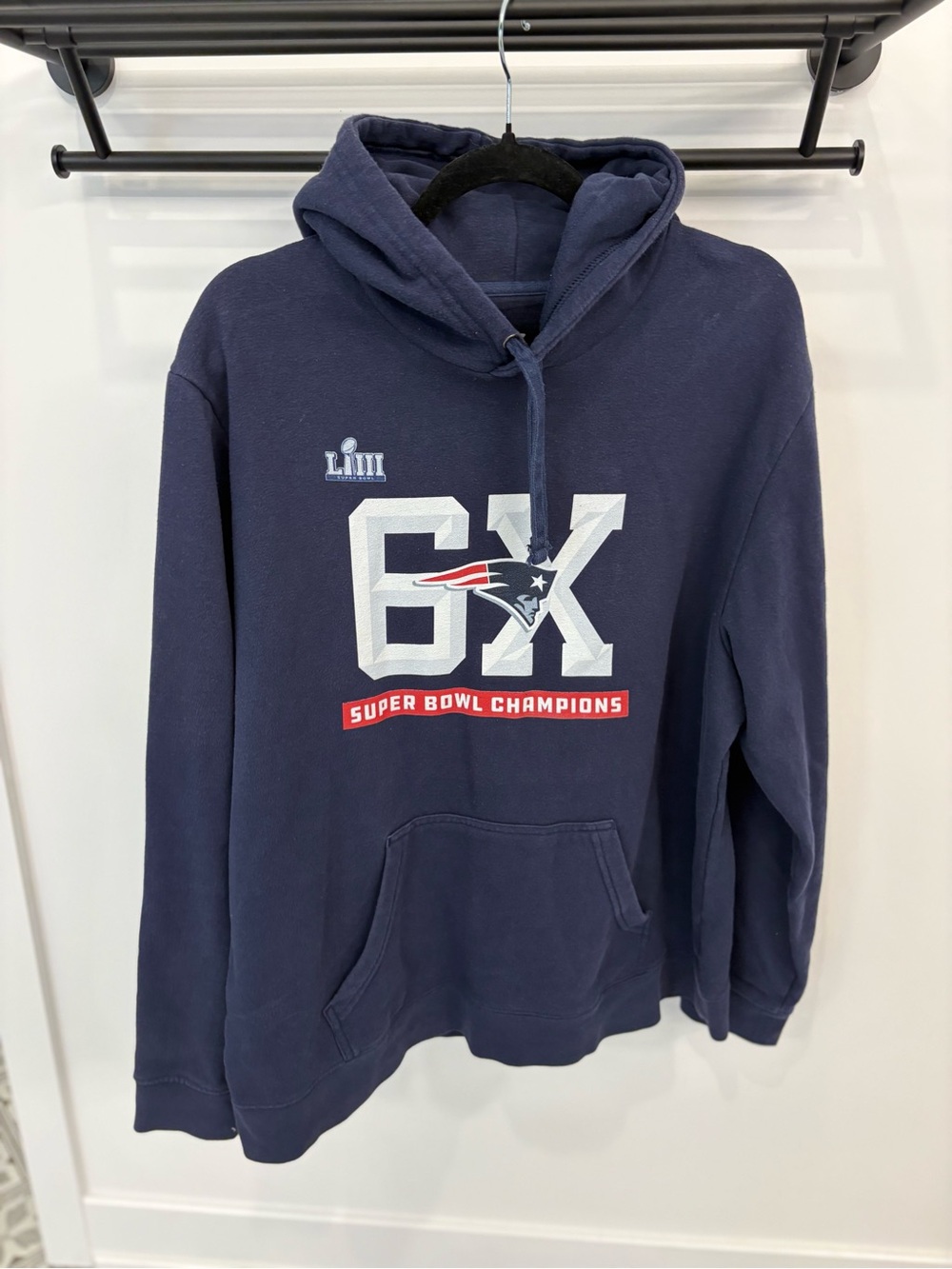Fanatics New England Patriots 6X Super Bowl Champions Pullover Hoodie